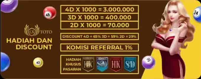 HADIAH SD,HK POOLS & LOTTO