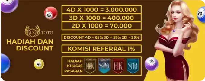 HADIAH SD,HK POOLS & LOTTO